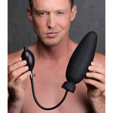 Dick-Spand Inflatable Silicone Dildo